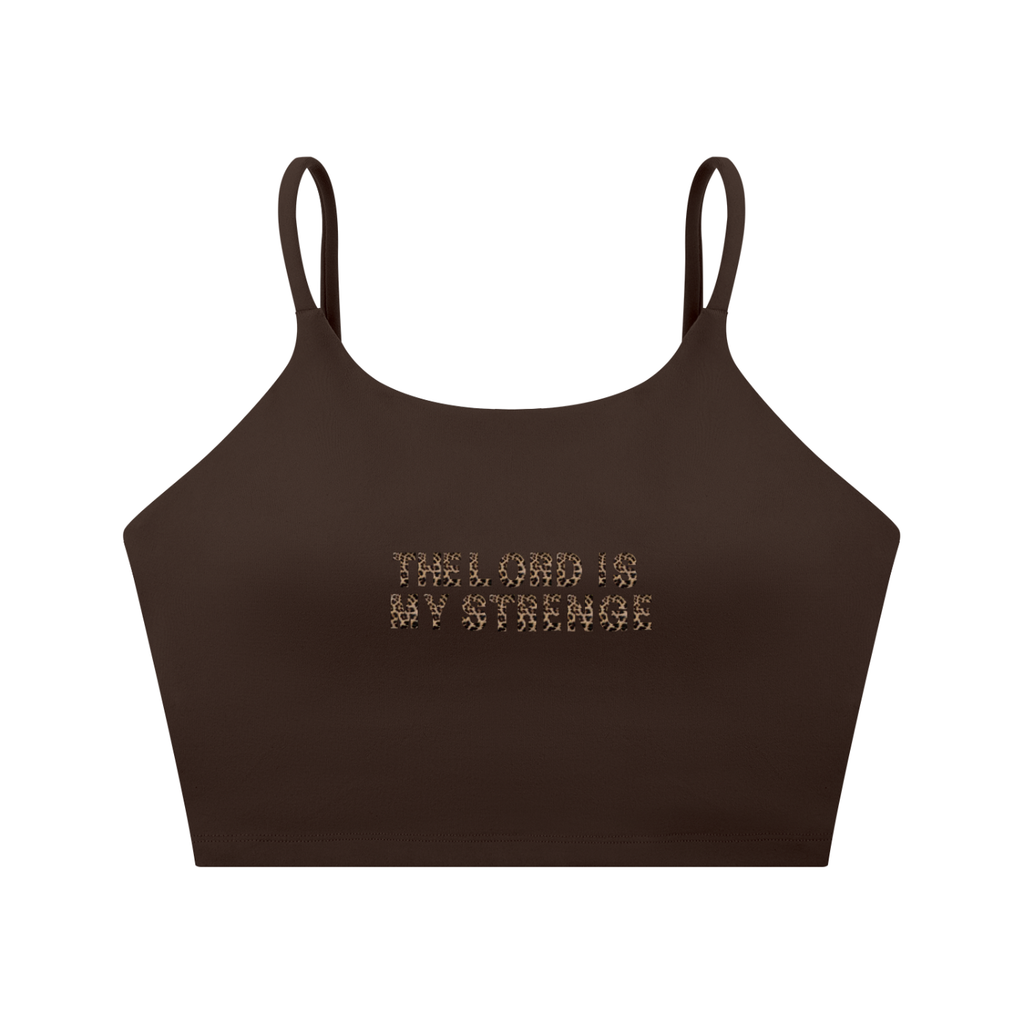 Spaghetti Strap Yoga Sports Bra